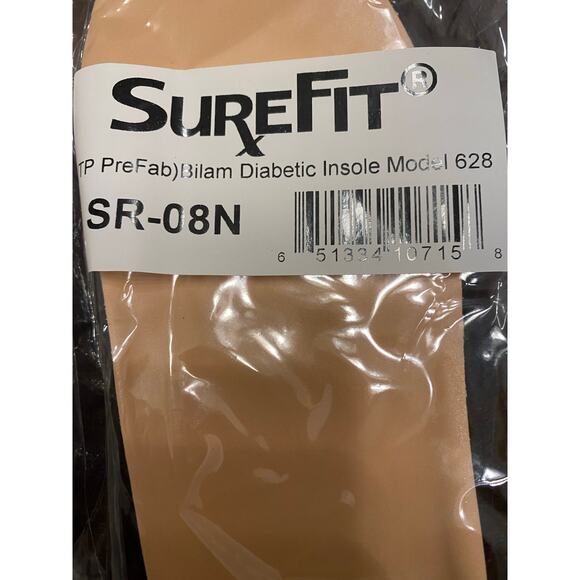 Brand New‎ Surefit SR-0808N Bilam Diabetic Insole Model 628 Two Pair - Picture 2 of 3
